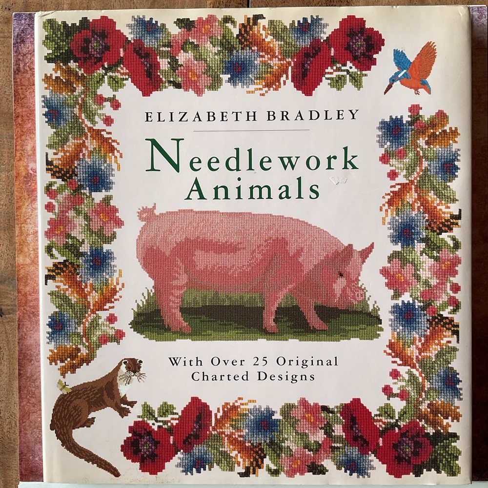 Needlework Animals by Elizabeth Bradley